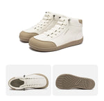 Load image into Gallery viewer, Mid-Top Barefoot Ankle Boots – Wide Toe Minimalist Sneakers
