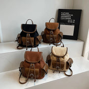 Leftside Women Small Pu Leather Backpacks Korean Fashion | OWNLUXE