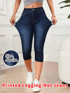 Women's Denim Leggings | OWNLUXE