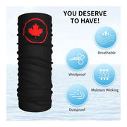 Canadian Flag Maple Leaf Neck Gaiter | OWNLUXE