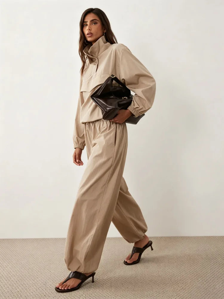 Women's Ig Khaki Pants | OWNLUXE