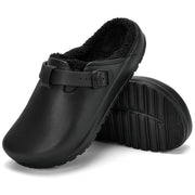 Women’s Winter Clogs Cotton-Lined Slip-On Garden Mules