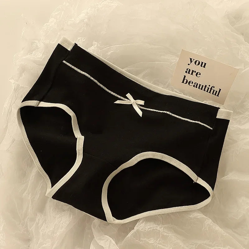 3-Piece Cotton High-Waist Brief Set | OWNLUXE