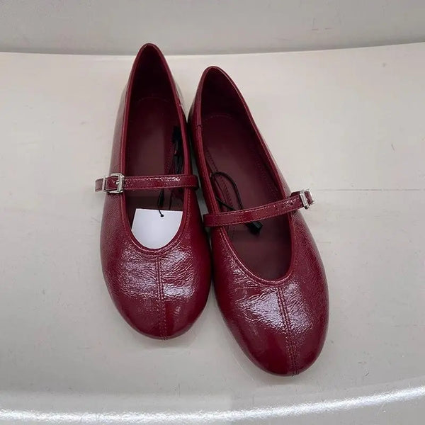 Pai Flat Bottom Ballet Shoes Women's Versatile Simple Heels | OWNLUXE