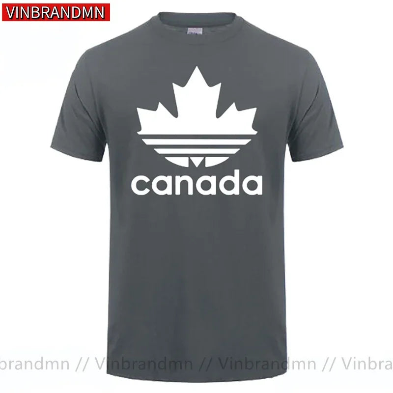 True North Strong Canada T-Shirt – Canadian Map Flag Maple Leaf Tee | OWNLUXE