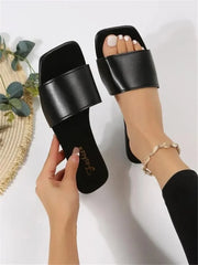 Women’s Platform Slide Slippers – Cushioned Outdoor Comfort