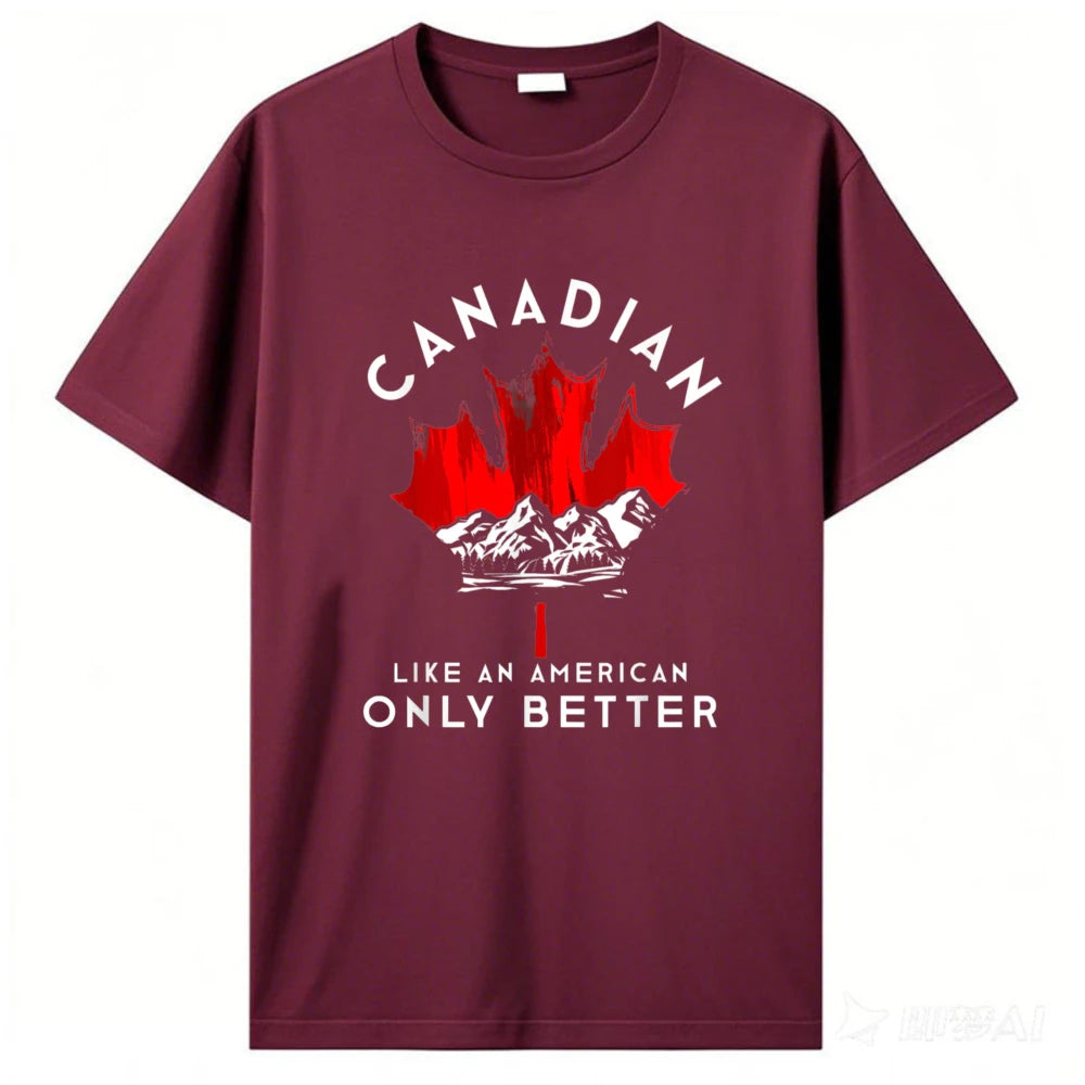 Canada National Day Graphic T-Shirt — Unisex Cotton Tee | OWNLUXE