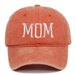 Load image into Gallery viewer, Mom and Dad letter embroidered baseball cap washed retro duckbill cap Father&#39;s Day Mother&#39;s Day best gift
