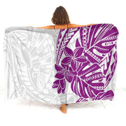 Floral Polynesian Swim Cover-Up | OWNLUXE