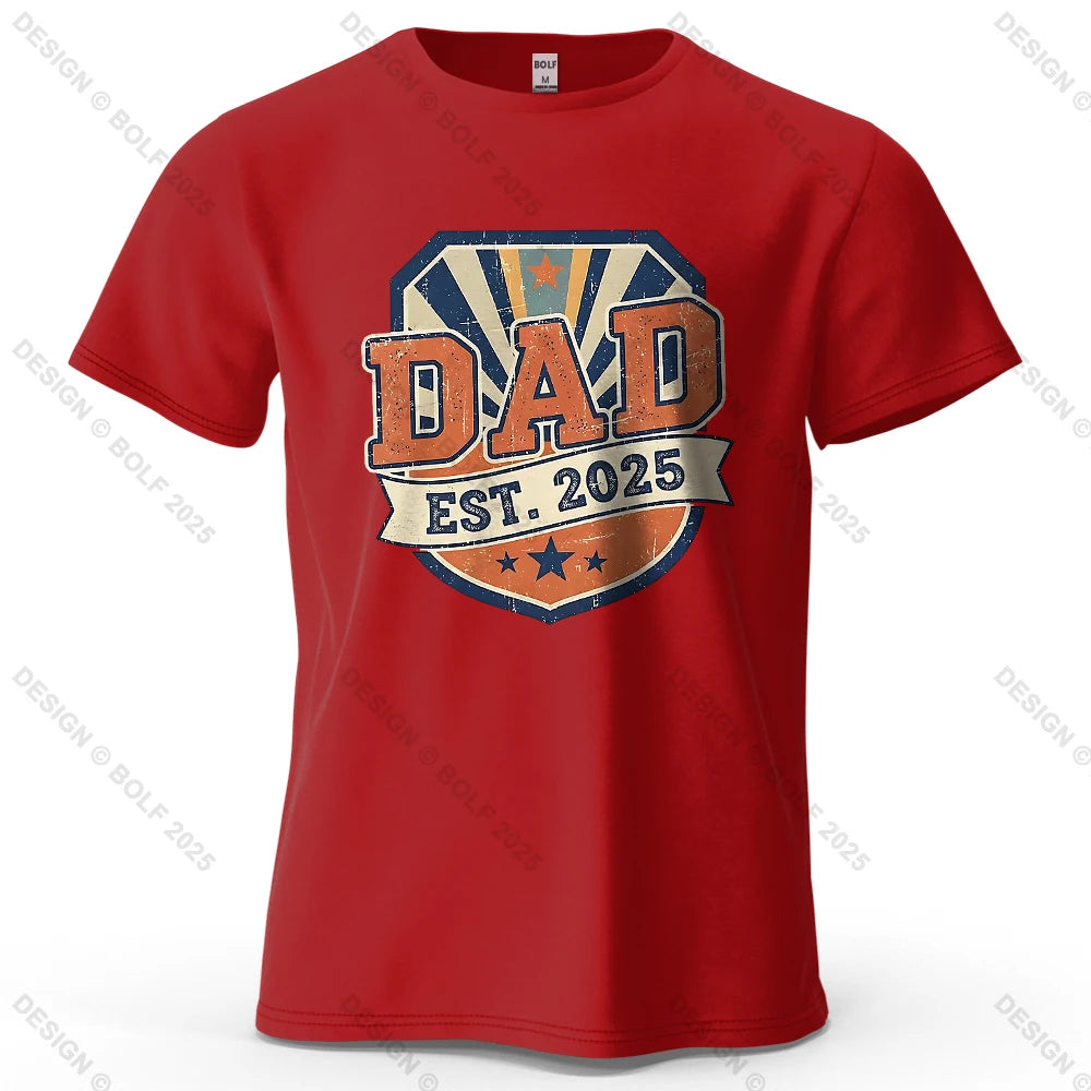 Dad Est. Vintage Graphic Tee - 100% Cotton | OWNLUXE