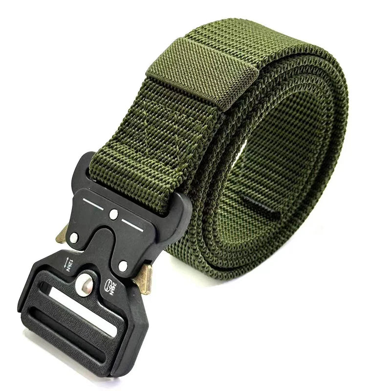 Women’s Tactical Canvas Belt – Adjustable, Quick Release