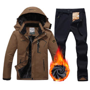 Winter Ski Suit Men Snowboard Fleece Jacket Pants | OWNLUXE