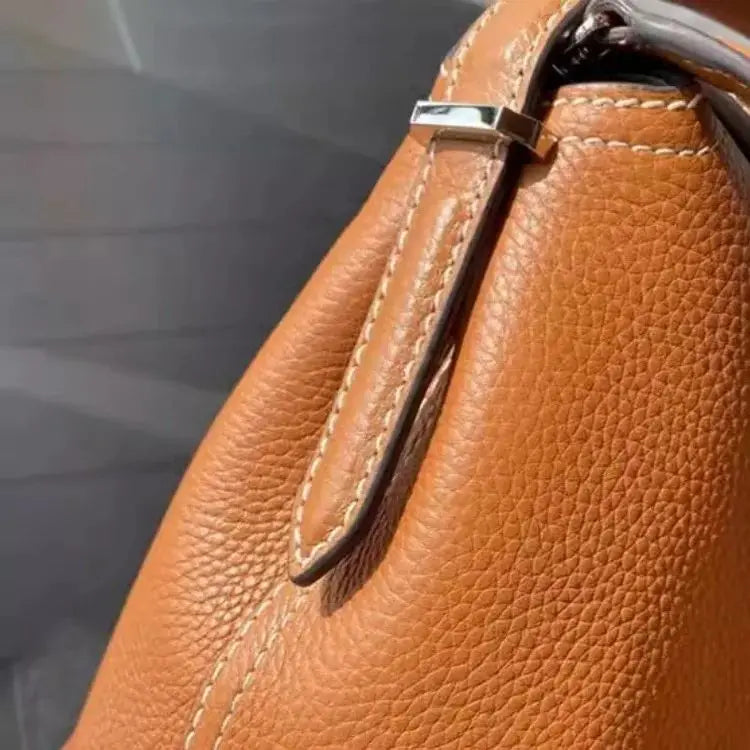 Soft Leather Crossbody Tote Bag - Versatile Commuter Handbag | OWNLUXE