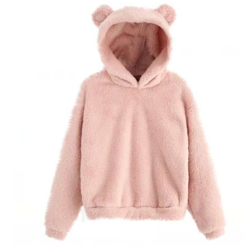 Relaxed-Fit Hooded Long-Sleeve Sweater | OWNLUXE