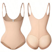 Tummy Control Open Bust Shapewear Bodysuit for Women
