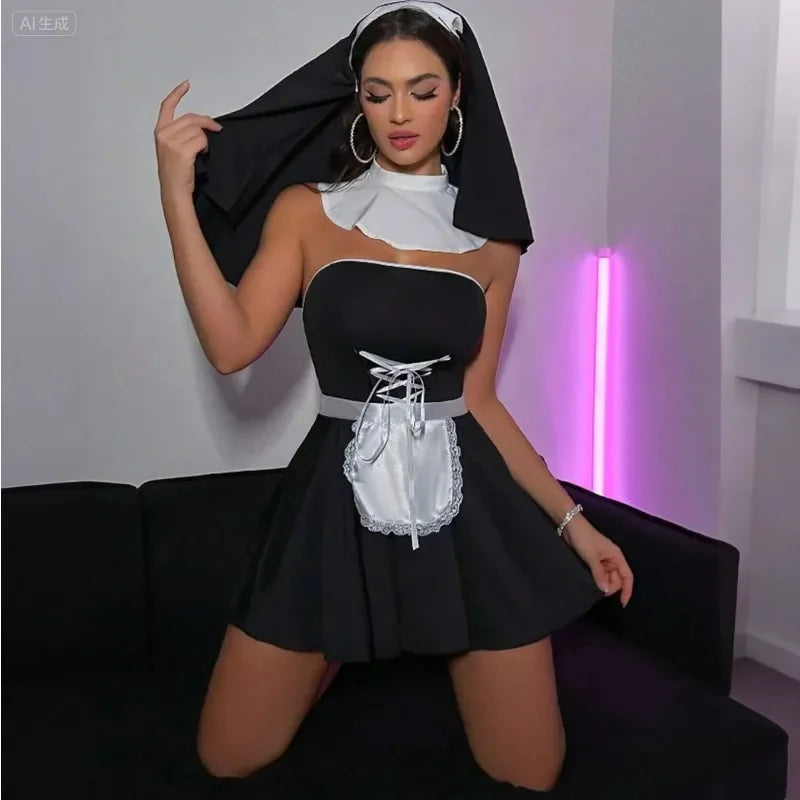 Strapless Backless Satin Lingerie | OWNLUXE