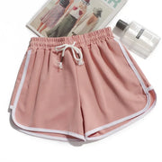 Striped Relaxed-Fit Sport Yoga Shorts | OWNLUXE