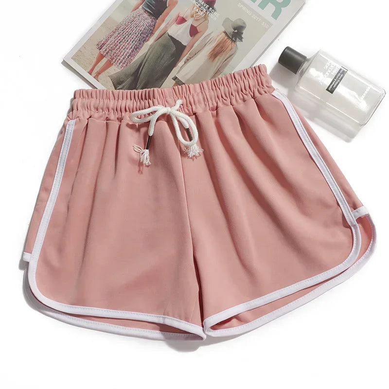 Women's Striped Mini Shorts | OWNLUXE
