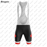 Canada Men Triathlon Short Sleeve Cycling Jersey Sets Pants | OWNLUXE