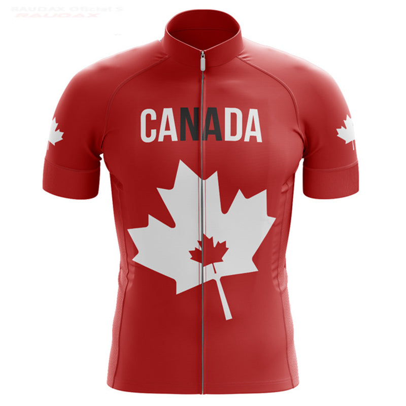 Canada Cycling Jersey 2026 - Quick Dry Performance Shirt