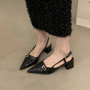 Women's Beige/black Sandals Heels | OWNLUXE