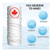 Canadian Flag Maple Leaf Neck Gaiter | OWNLUXE
