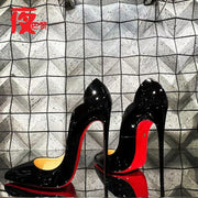 Women's Laser Electric Heels | OWNLUXE