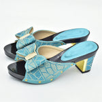 Load image into Gallery viewer, Elegant Italian-Inspired Shoe &amp; Matching Bag Set – Party &amp; Wedding Collection
