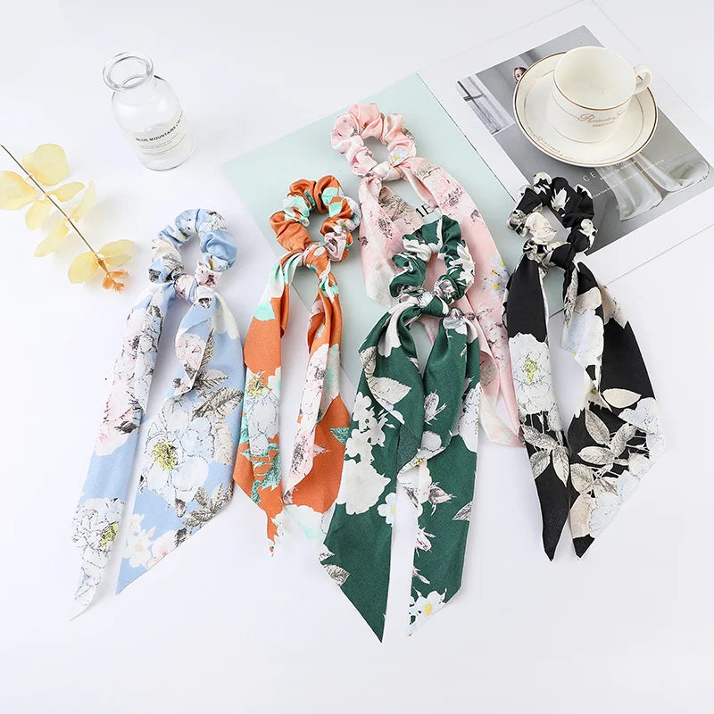 Satin Hair Scarf Scrunchie | OWNLUXE