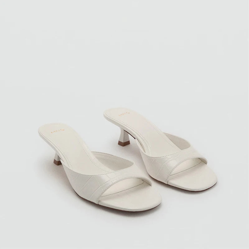 Women's Open-Toe Slip-On Sandals – Shop at OWNLUXE