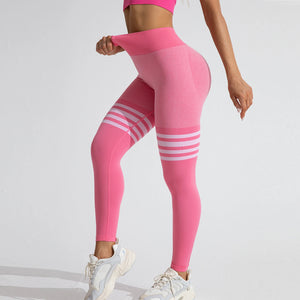 Women's Seamless Booty-Lifting Leggings – Mid-Waist, Stretchy & Sporty