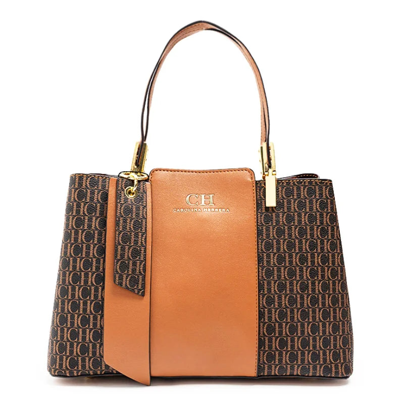 CH Large Capacity Tote Bag – Versatile Letter Design Crossbody | OWNLUXE