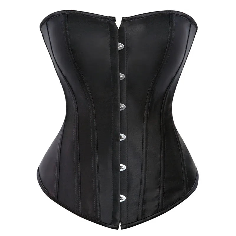 Plus-Size Vintage Steel-Boned Waist Trainer Corset | OWNLUXE