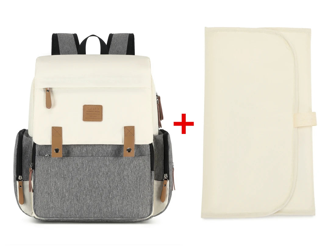Large-Capacity Diaper Backpack – Travel Ready | OWNLUXE