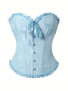 The Pleated Lace Corset Is Suitable For Ladies To Wear | OWNLUXE