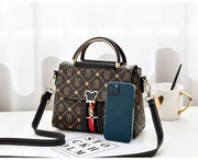 Luxury Designer Shoulder Bag - Women's Printed Monogram Tote Handbag