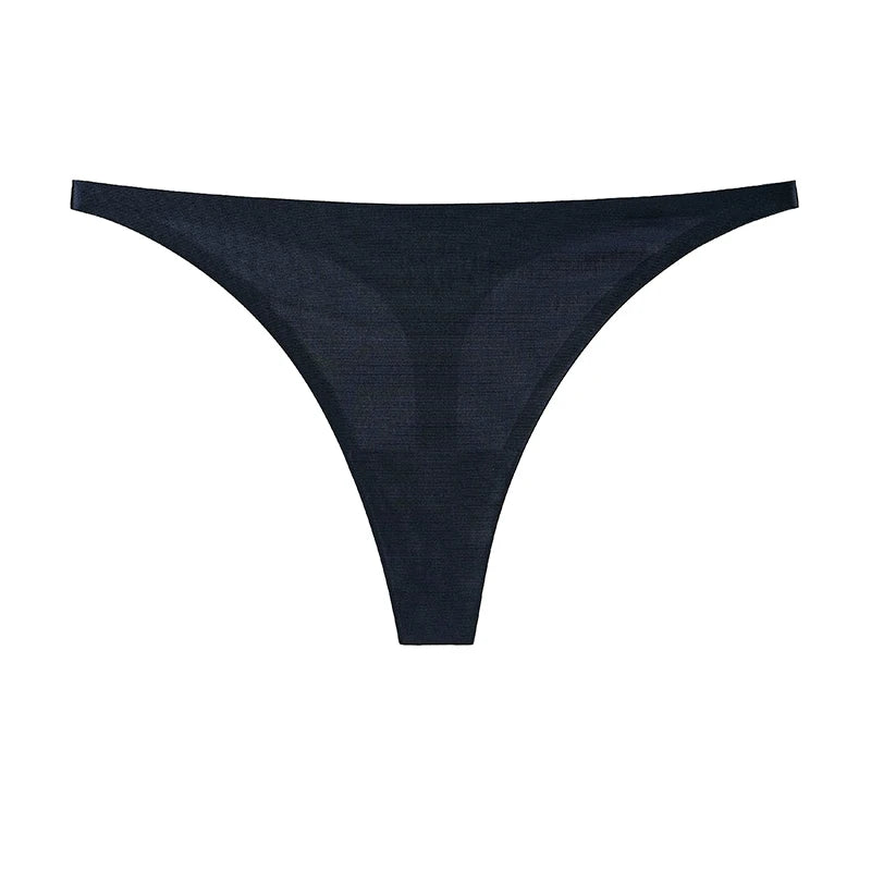 Ice Silk Seamless G-String Thong | OWNLUXE