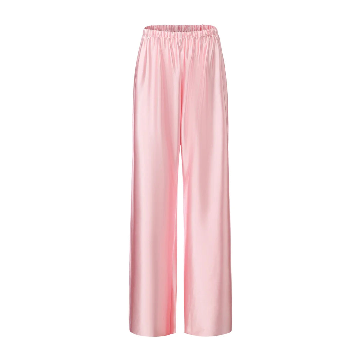 Satin Wide-Leg Pants | OWNLUXE