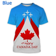 3d Print I Love Canada Graphic Tshirt For Men Casual T-Shirt | OWNLUXE