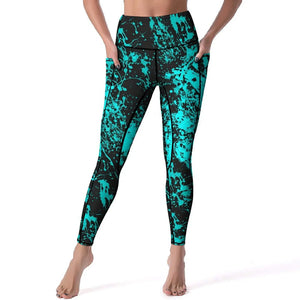 Women's High-Waist Printed Leggings – Stretchy, Comfortable & Casual
