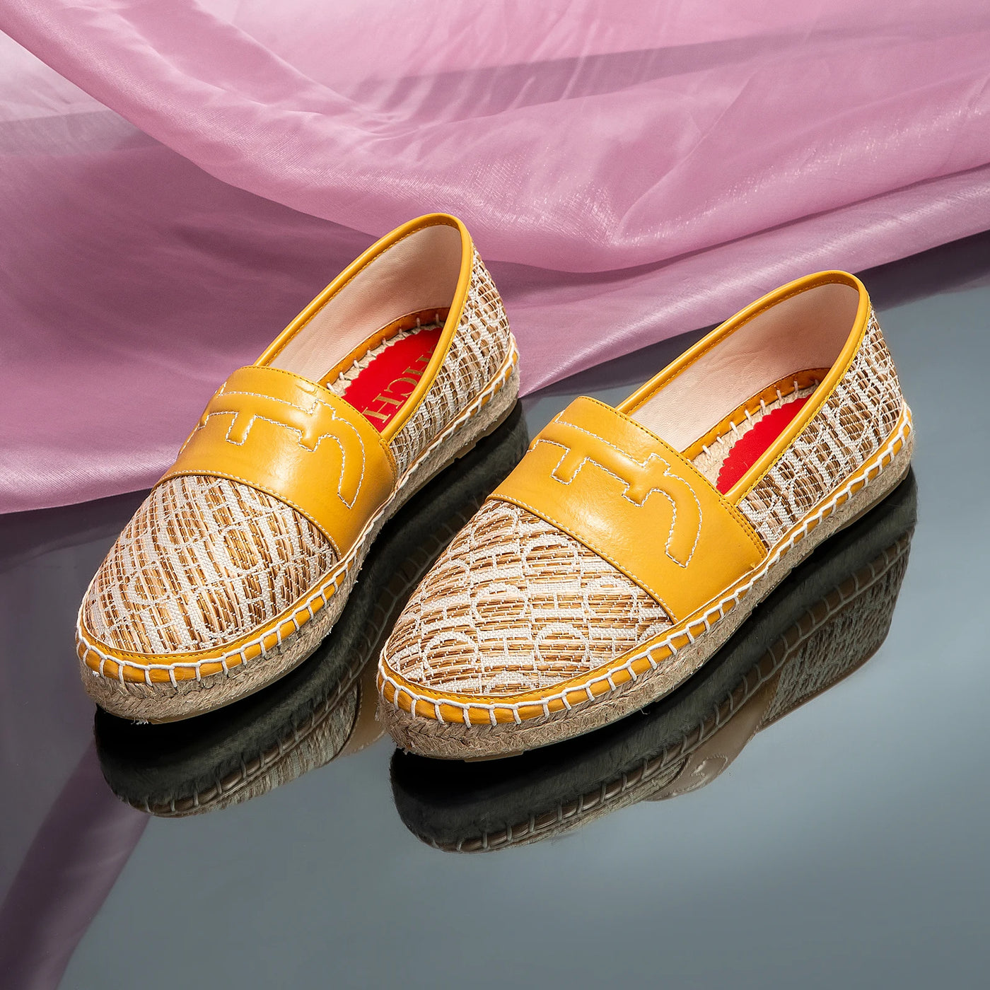 Women's Retro Flats (Yellow) – Shop at OWNLUXE