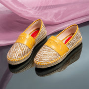 Women's Retro Flats (Yellow) – Shop at OWNLUXE