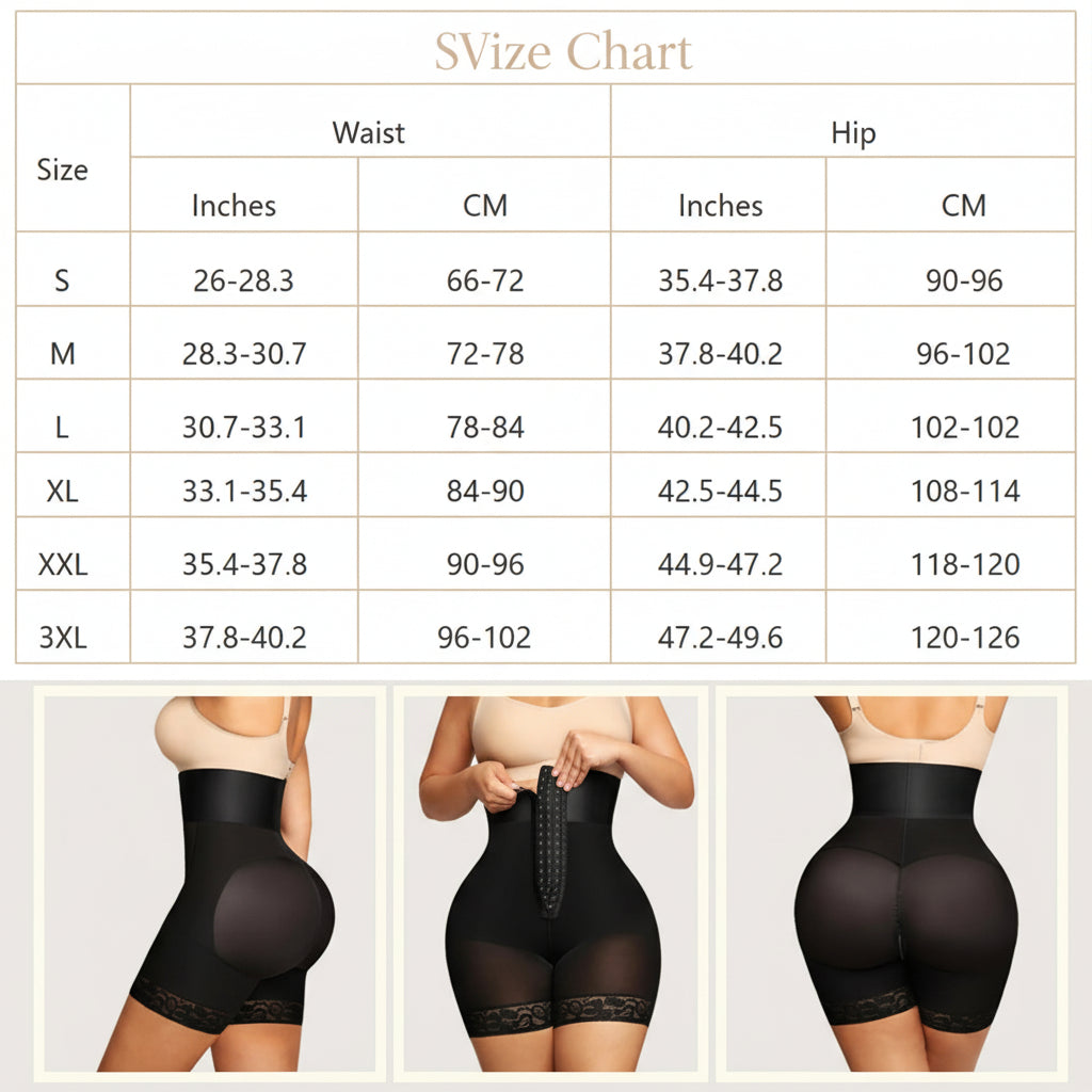 High Waist Butt Lifter Shapewear & Control Panties | OWNLUXE