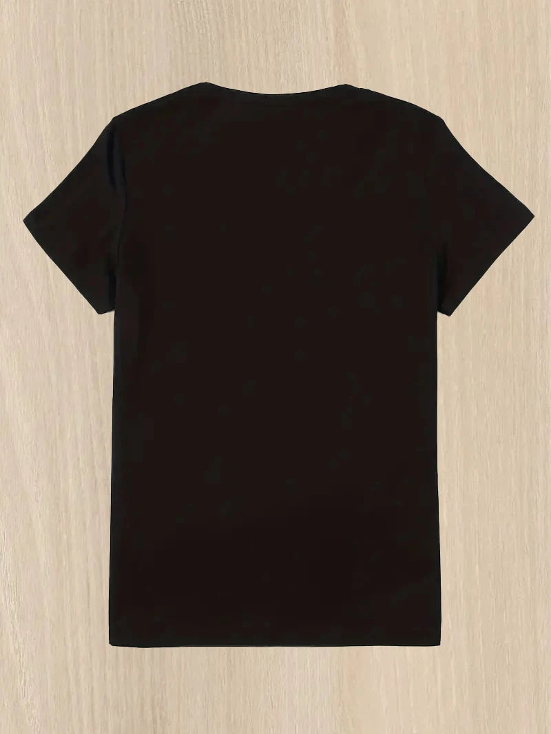 Sparkle & Shine: Black Sequin Summer Top (L–5XL) / Haut noir d'été à paillettes (L–5XL)