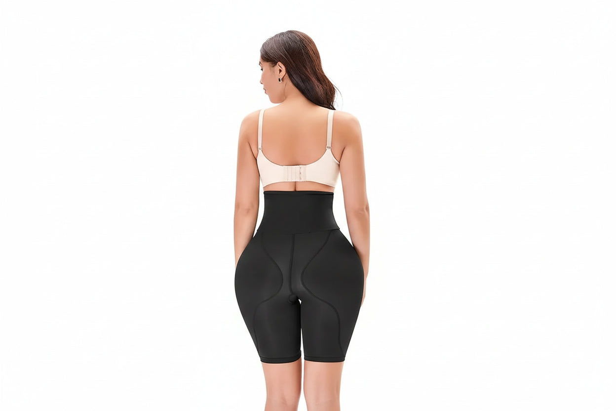 BBL Butt Lifter Shapewear Shorts - Foam Padded Hip Enhancer
