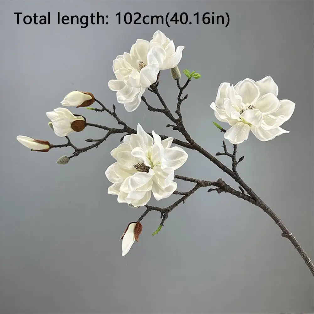 Real-Touch Magnolia Bouquet – Lasting Home Décor | OWNLUXE