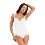 Load image into Gallery viewer, Silk-Feel Shaping Bodysuit – Smooth Tummy Control Lingerie
