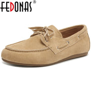Women's Leather Loafers (Dark Brown Leather) – Shop at OWNLUXE