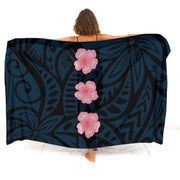 Floral Polynesian Swim Cover-Up | OWNLUXE