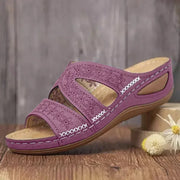Women's Open Toe Platform Wedge Sandals – Shop at OWNLUXE